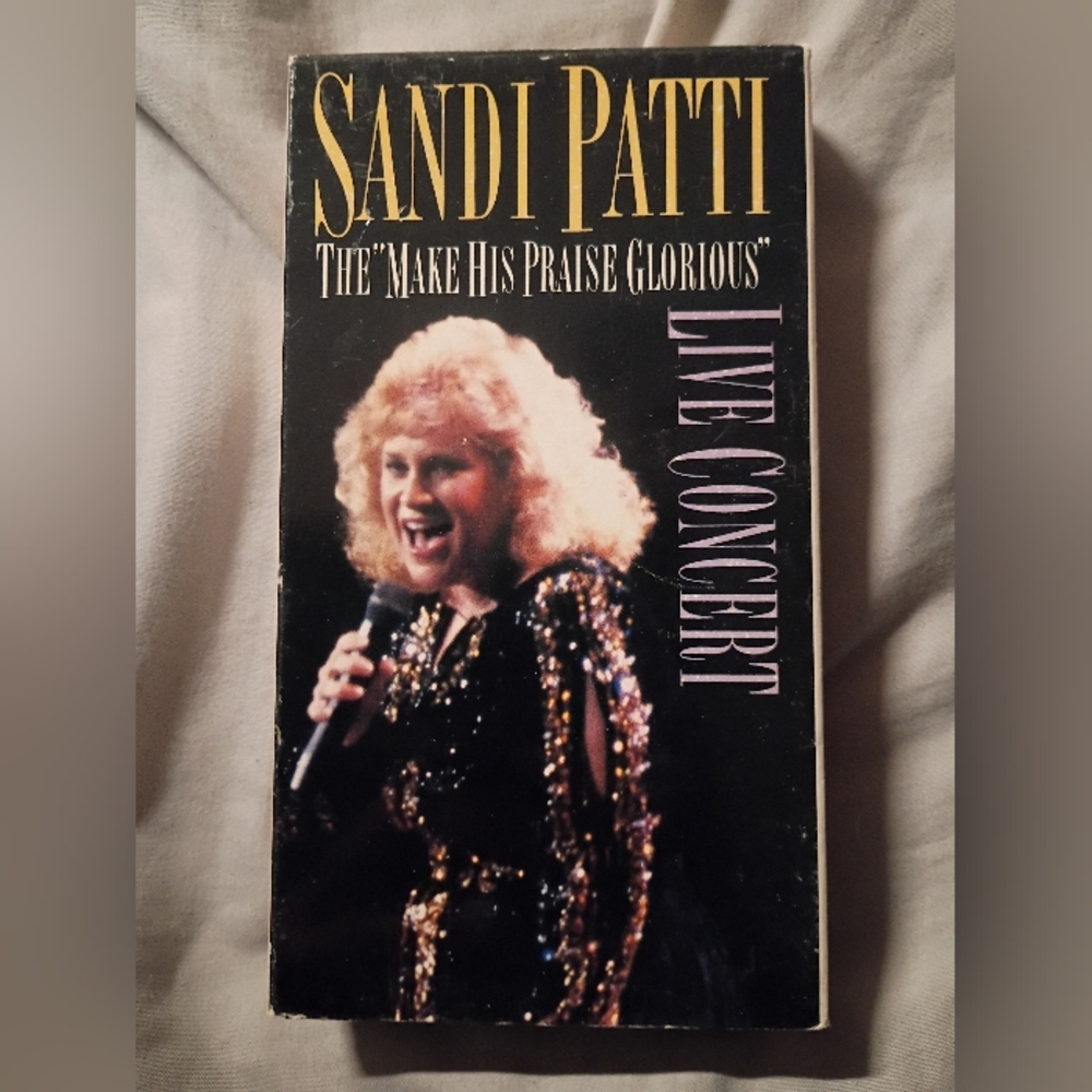 Sandi Patti "Live Concert" VHS - Make His Praise Glorious